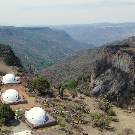 El Gato Glamping Con Vista A Prismas Basalticos Hotel Huasca de Ocampo Eksteriør billede