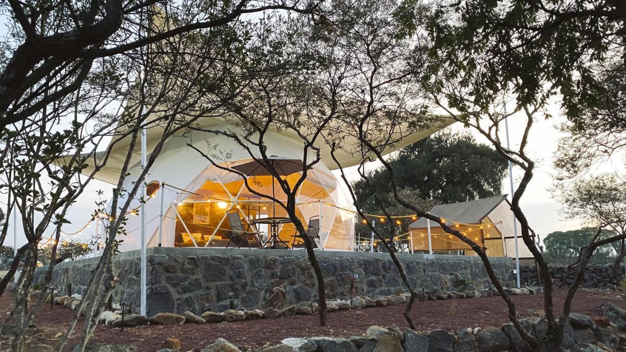 El Gato Glamping Con Vista A Prismas Basalticos Hotel Huasca de Ocampo Eksteriør billede