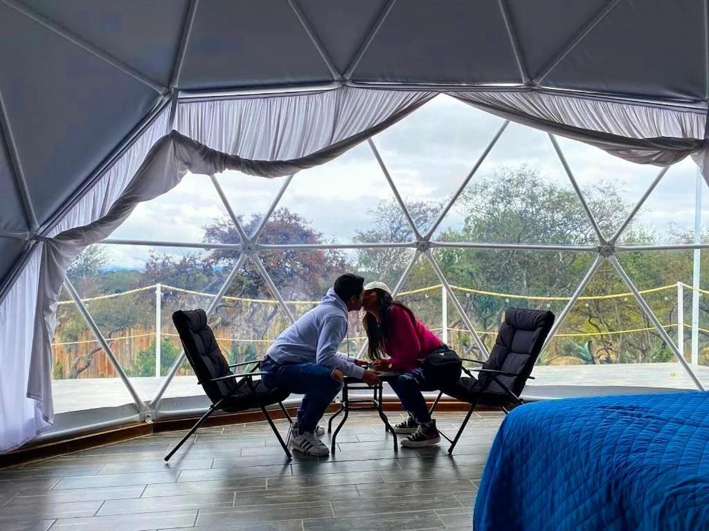 El Gato Glamping Con Vista A Prismas Basalticos Hotel Huasca de Ocampo Eksteriør billede