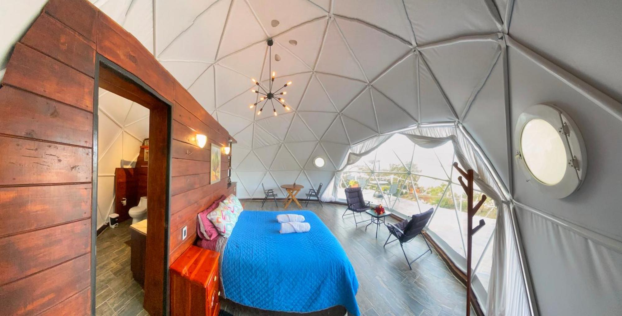 El Gato Glamping Con Vista A Prismas Basalticos Hotel Huasca de Ocampo Eksteriør billede
