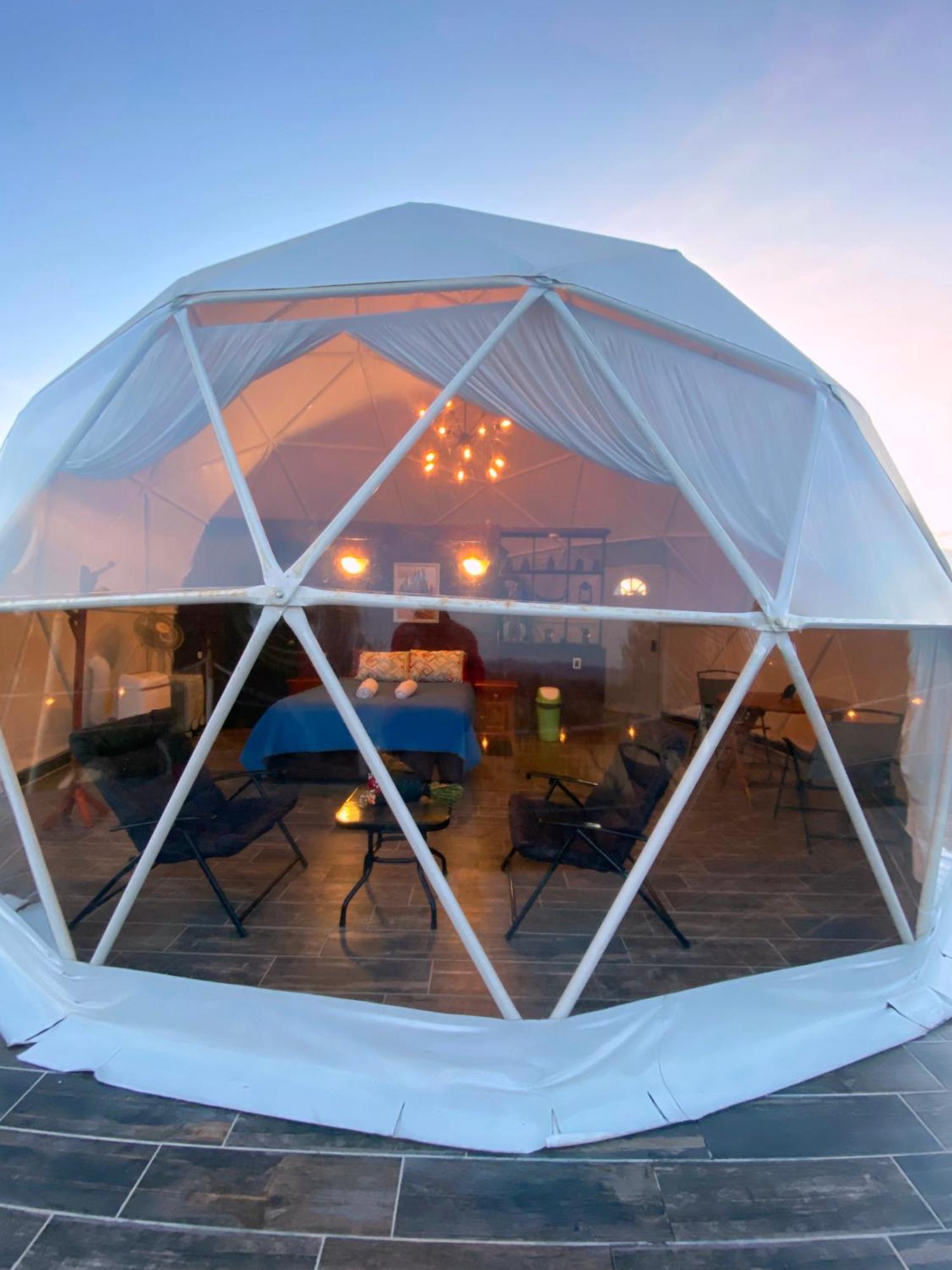 El Gato Glamping Con Vista A Prismas Basalticos Hotel Huasca de Ocampo Eksteriør billede