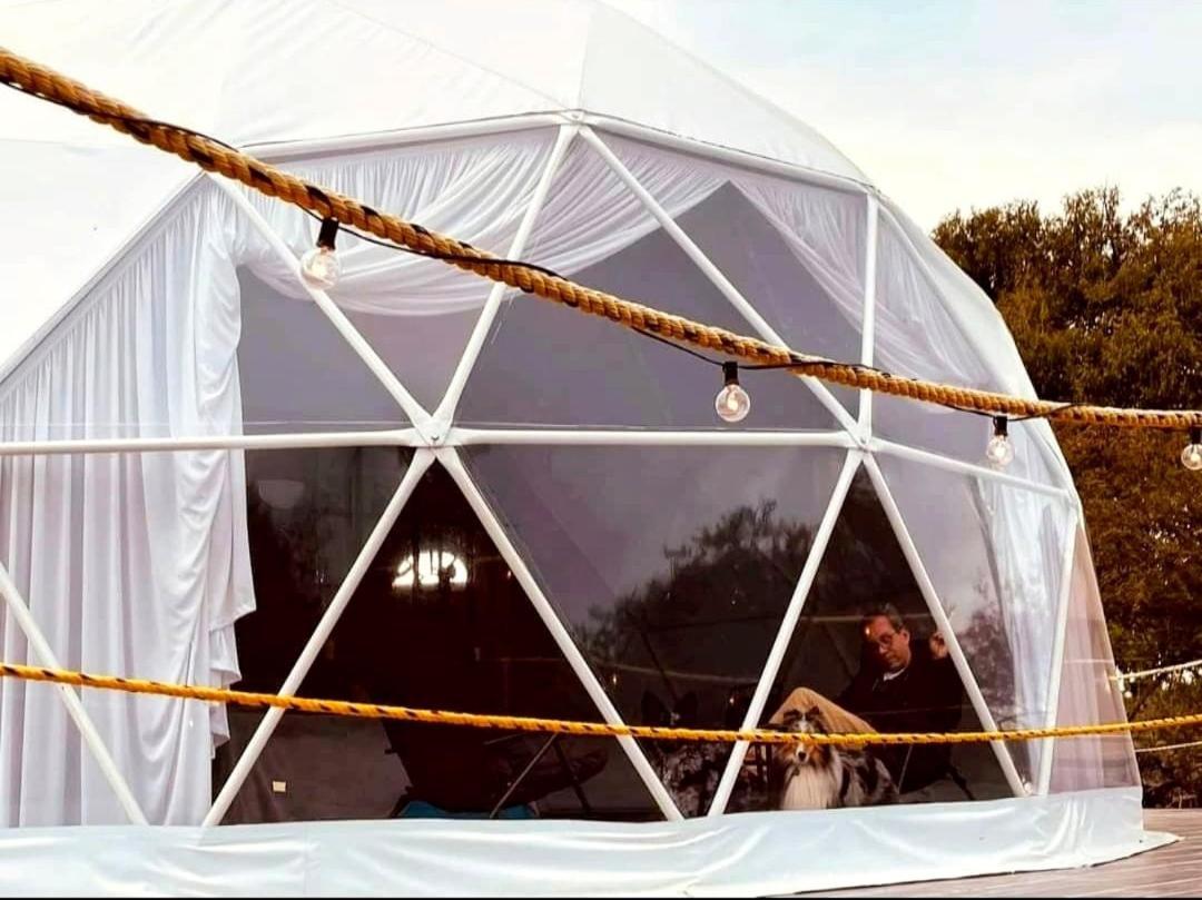 El Gato Glamping Con Vista A Prismas Basalticos Hotel Huasca de Ocampo Eksteriør billede