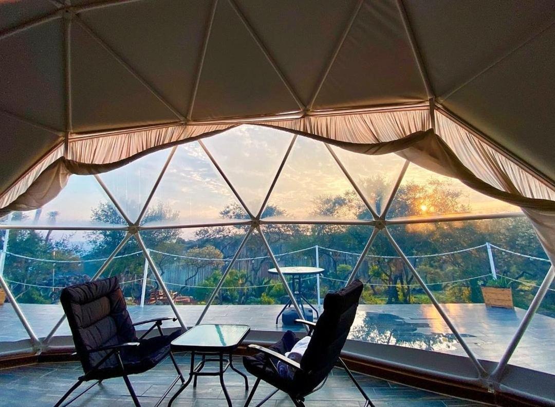 El Gato Glamping Con Vista A Prismas Basalticos Hotel Huasca de Ocampo Eksteriør billede