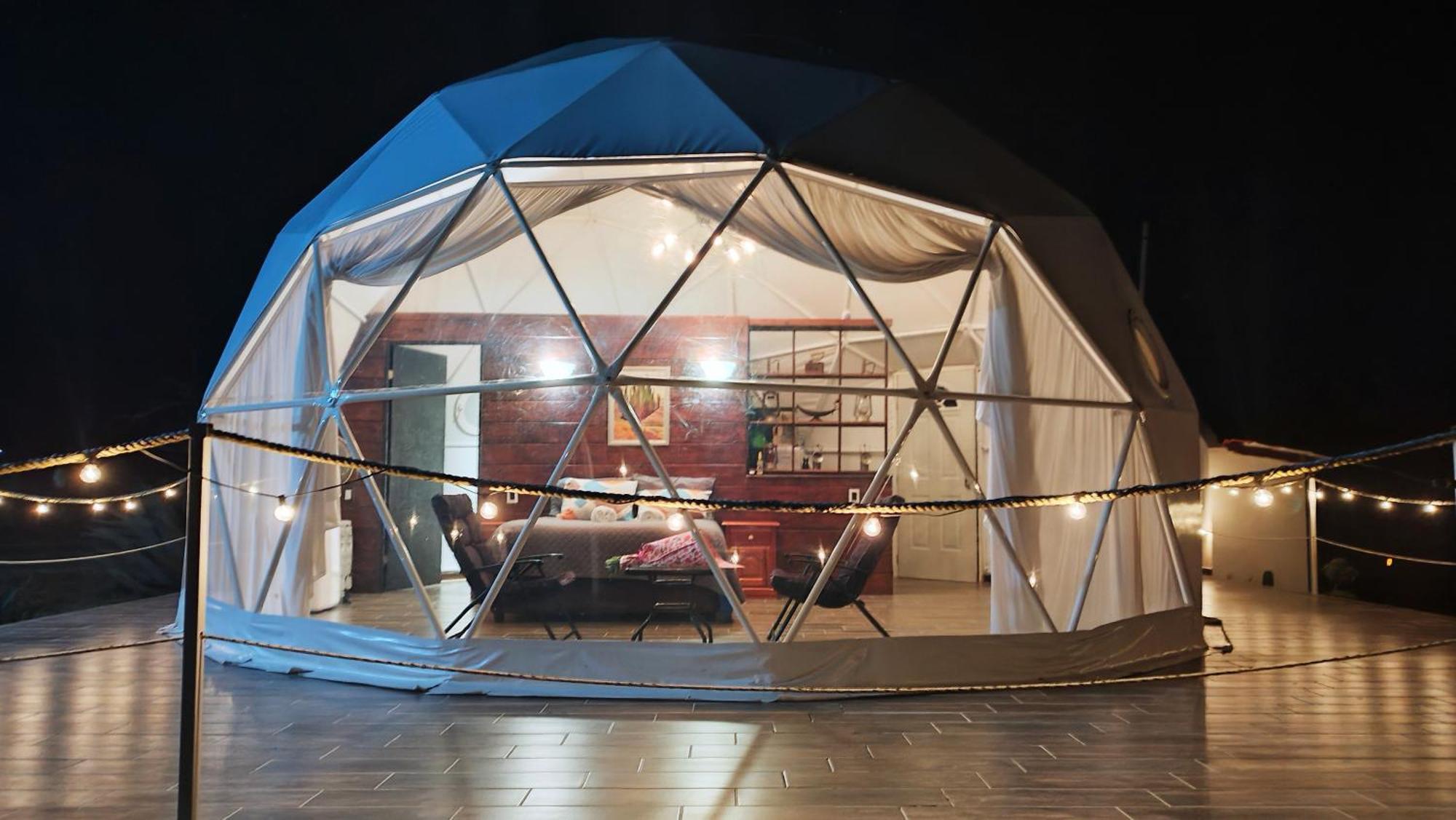 El Gato Glamping Con Vista A Prismas Basalticos Hotel Huasca de Ocampo Eksteriør billede