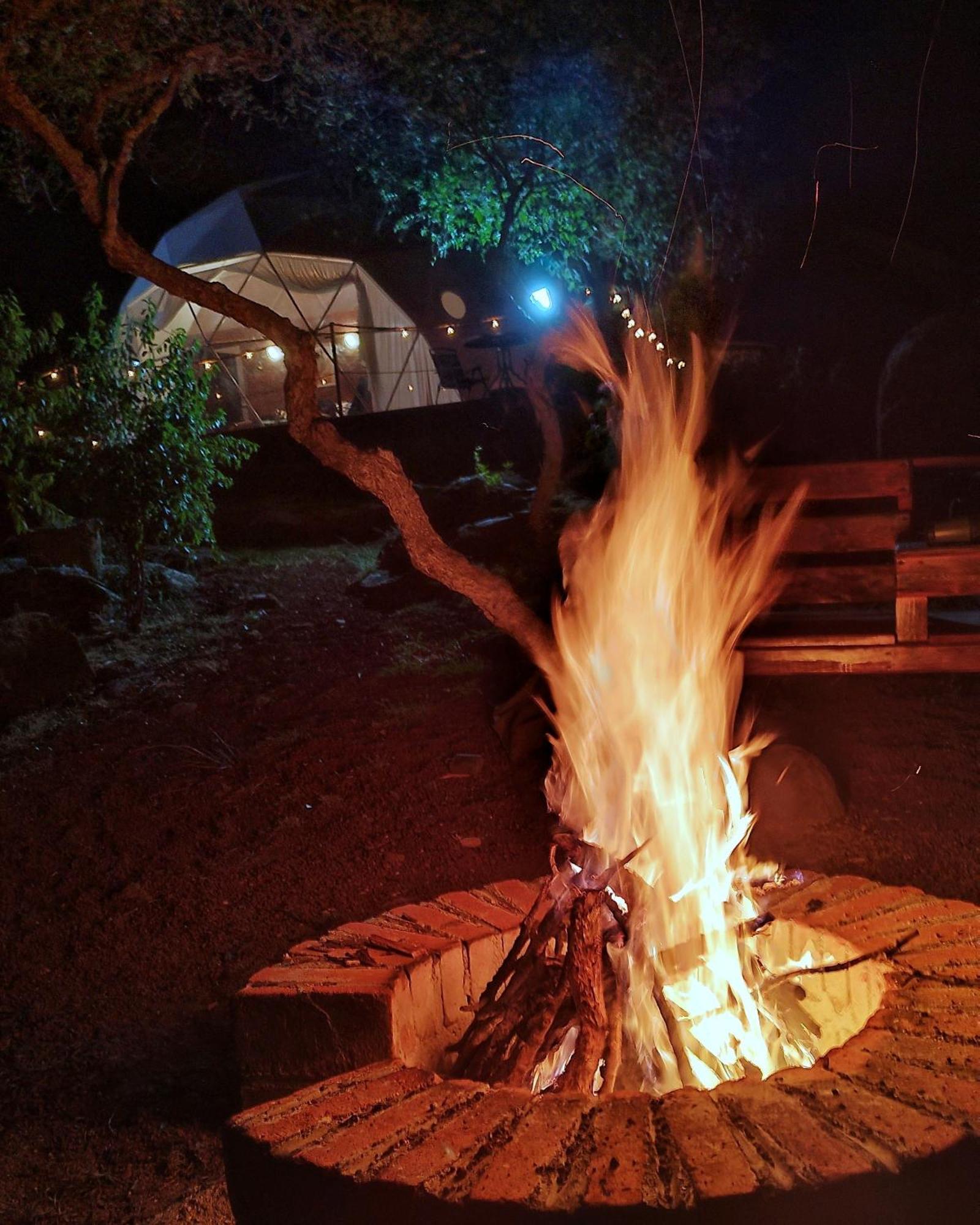 El Gato Glamping Con Vista A Prismas Basalticos Hotel Huasca de Ocampo Eksteriør billede