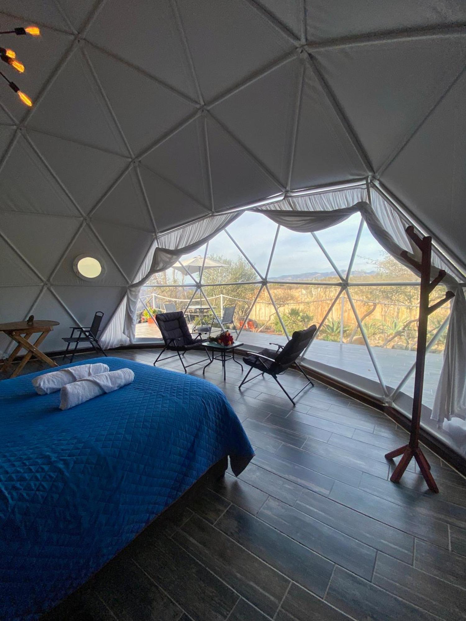 El Gato Glamping Con Vista A Prismas Basalticos Hotel Huasca de Ocampo Eksteriør billede